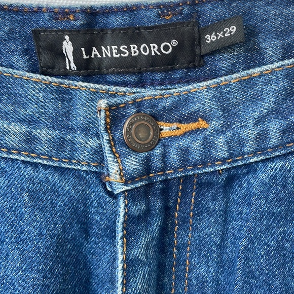 LANESBORO MENS JEANS RELAXED FITS STONEWASHED | Size - Picture 2 of 10